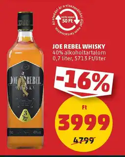 PENNY Joe Rebel Whisky ajánlat
