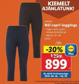 Lidl Női capri-leggings ajánlat