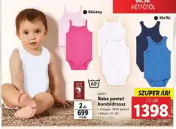Lidl lupilu Baba pamut kombidressz ajánlat