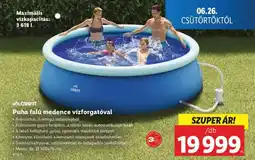 Lidl Puha falú medence vízforgatóval ajánlat