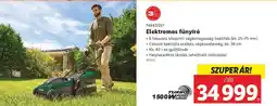 Lidl PARKSIDE Elektromos fűnyíró ajánlat