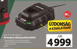 Lidl PARKSIDE PERFORMANCE Premium Akkumulátortöltő ajánlat