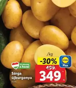 Lidl Sárga újburgonya ajánlat