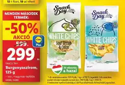 Lidl SNACK DAY Burgonyaszirom, 125 g ajánlat