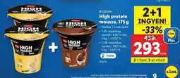 Lidl MILBONA High protein mousse, 175 g ajánlat