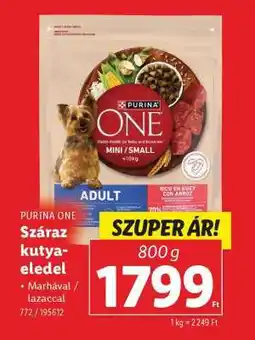 Lidl PURINA ONE Száraz kutyaeledel ajánlat