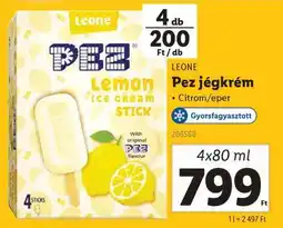 Lidl Pez jégkrém ajánlat