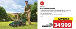 Lidl PARKSIDE Elektromos fűnyíró ajánlat