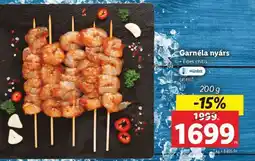Lidl Garnéla Nyárs ajánlat