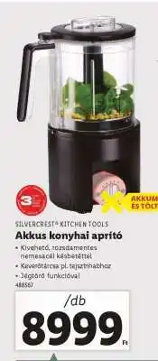 Lidl Akkus konyhai aprító ajánlat