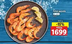 Lidl Fehér garnéla ajánlat