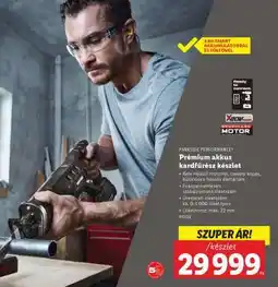 Lidl PARKSIDE PERFORMANCE Prémium akkus kardfűrész készlet ajánlat
