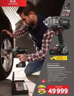 Lidl PARKSIDE PERFORMANCE Prémium akkus ütvecsavarozó készlet ajánlat