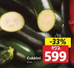 Lidl Cukkini ajánlat