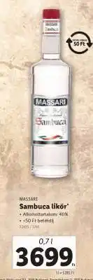 Lidl MASSARI Sambuca Likőr ajánlat