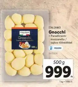 Lidl Gnocchi ajánlat