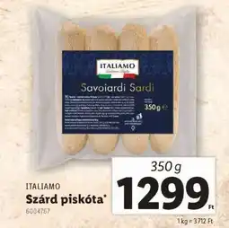 Lidl ITALIAMO Szárd piskóta ajánlat