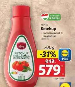 Lidl KANIA Ketchup ajánlat