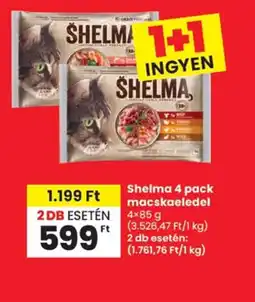 Spar Shelma 4 pack macskaeledel ajánlat