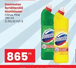 Spar Domestos fertőtlenítő tisztítszer ajánlat