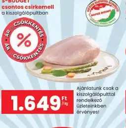 Spar S-Budget csontos csirkemell ajánlat