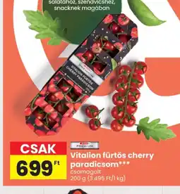 Spar Vitalion fürtös cherry paradicsom ajánlat