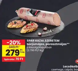 Spar Spar Hazai Szeretem ajánlat