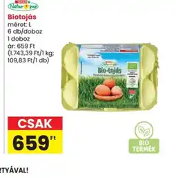 Spar Bio-tojás ajánlat