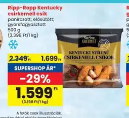 Spar Ripp-Ropp Kentucky csirkemell csík ajánlat