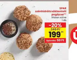 Spar Spar szénhidrátcsökkentett pogácsa ajánlat
