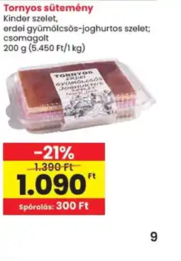 Spar Tornyos sütemény ajánlat