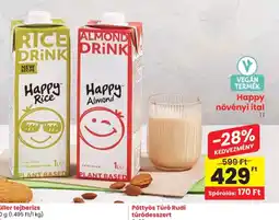Spar Happy növényi ital ajánlat