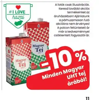 Spar Magyar Tej ajánlat