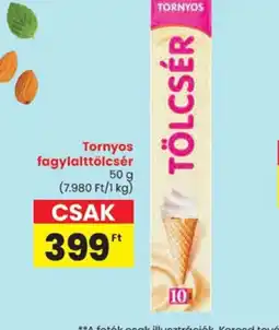 Spar Tornyos fagylalttölcsér ajánlat