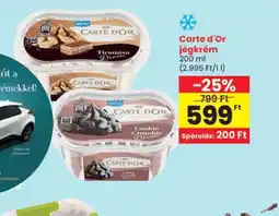 Spar Carte d'Or jégkrém ajánlat