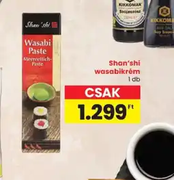 Spar Shan'shi wasabikrém ajánlat