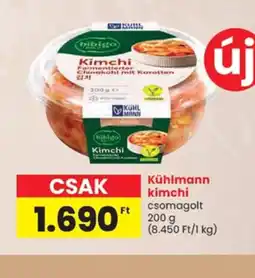 Spar Kuhlmann kimchi ajánlat