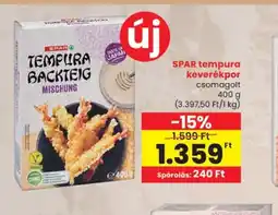 Spar SPAR tempura keverékpor ajánlat