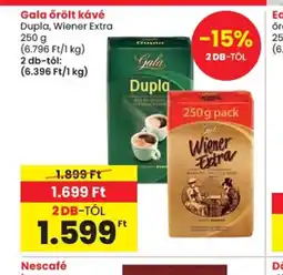 Spar Gala őrölt kávé ajánlat