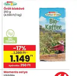 Spar Spar Natur pur Őrölt biokávé ajánlat