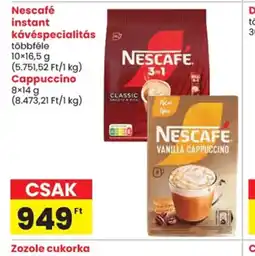 Spar Nescafé instant kávéspecialitás ajánlat