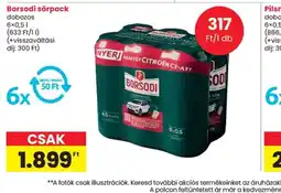 Spar Borsodi sörpack ajánlat