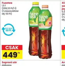 Spar Fuze Tea ajánlat