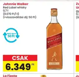 Spar Johnnie Walker Red Label whisky ajánlat