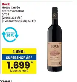 Spar Bock Notus Cuvée ajánlat