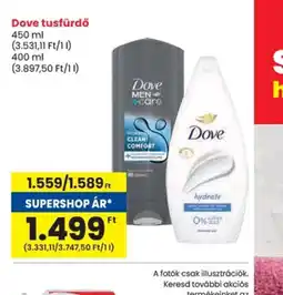 Spar Dove tusfürdő ajánlat