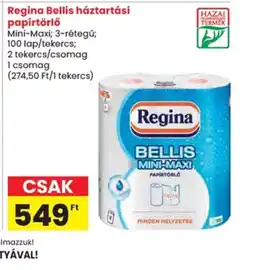 Spar Regina Bellis háztartási papírtörlő ajánlat