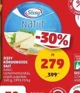 PENNY Sissy kördobozos sajt ajánlat