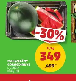 PENNY Magszegény görögdinnye ajánlat