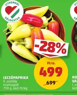 PENNY Lecspaprika ajánlat